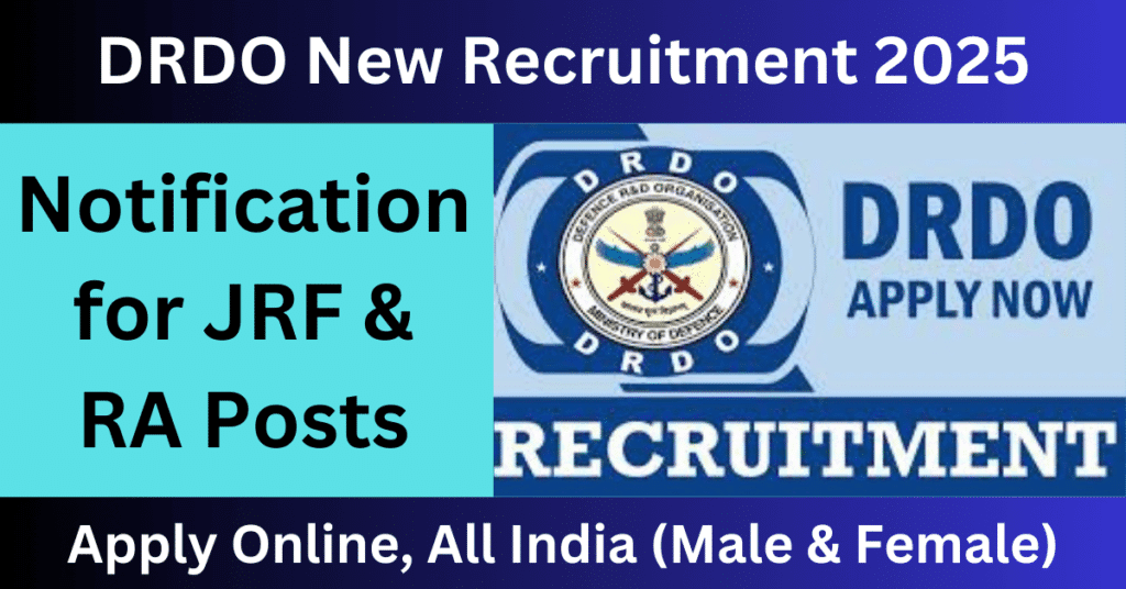 DRDO New Recruitment 2025